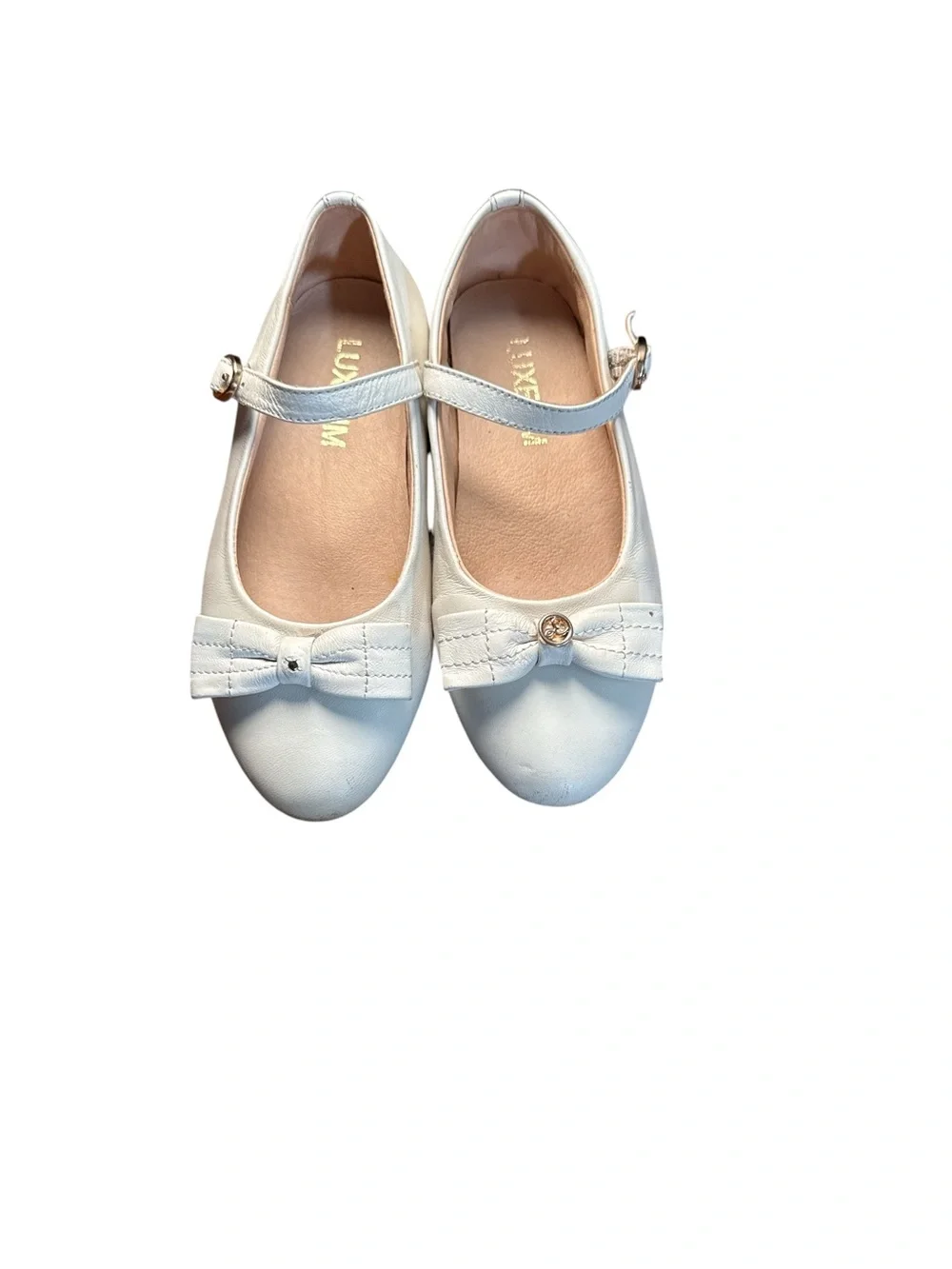 Luxelim sz 29 Isla Leather Shoes white